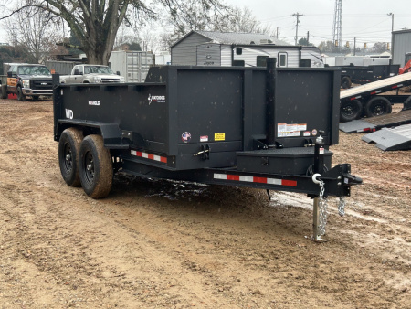 New 2026 Watchdog Trailers 7x12 14K Wrangler Dump Trailer