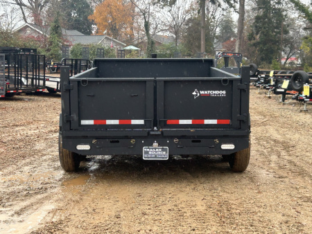 New 2026 Watchdog Trailers 7x12 14K Wrangler Dump Trailer