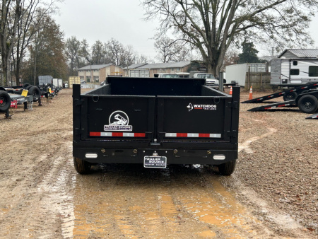 New 2026 Watchdog Trailers 7x14 14K Wrangler Dump Trailer