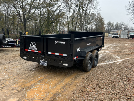 New 2026 Watchdog Trailers 7x14 14K Wrangler Dump Trailer