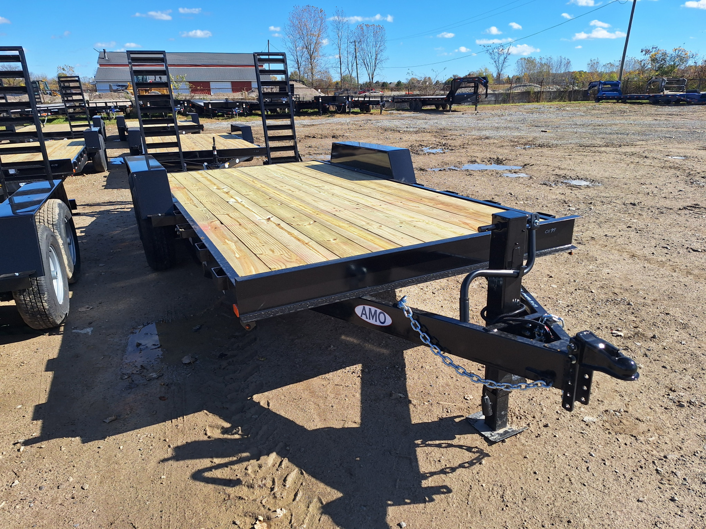 New 2026 AMO 82x16 14K Equipment Trailer