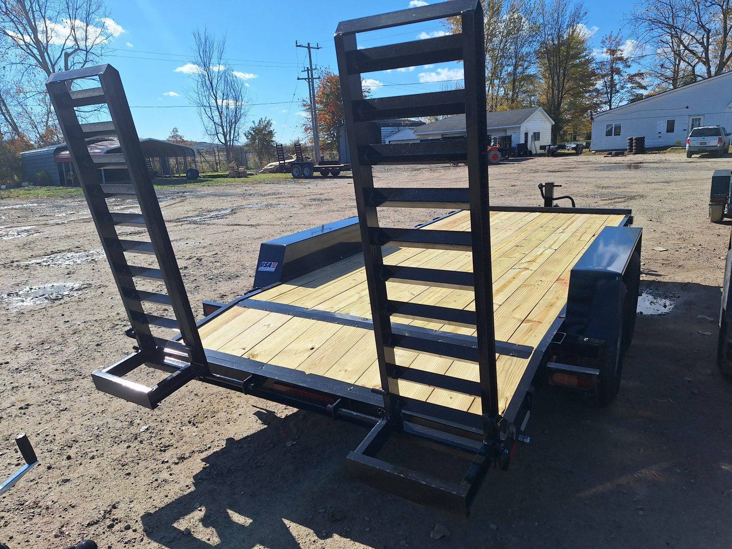 New 2026 AMO 82x16 14K Equipment Trailer