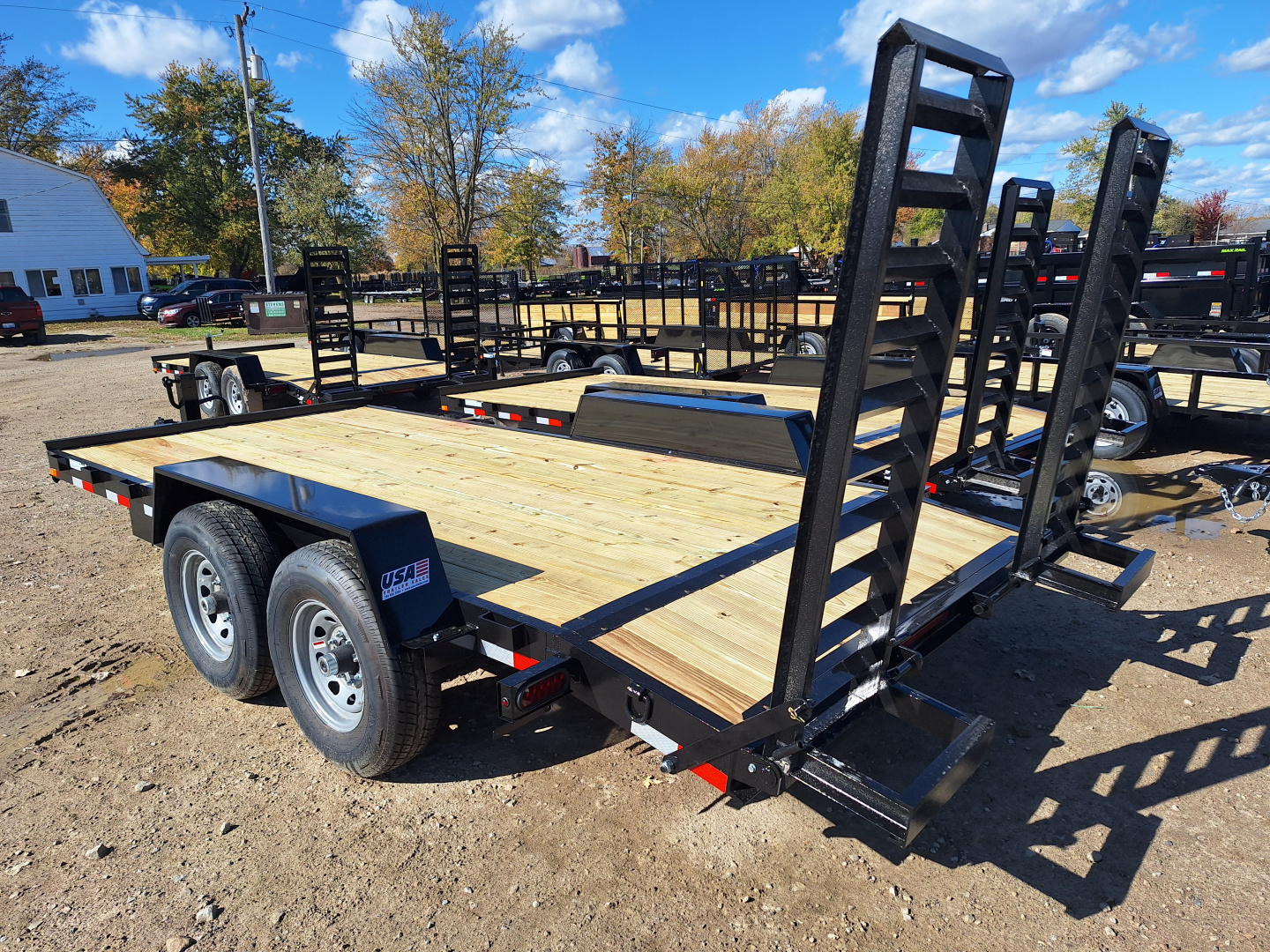 New 2026 AMO 82x16 14K Equipment Trailer