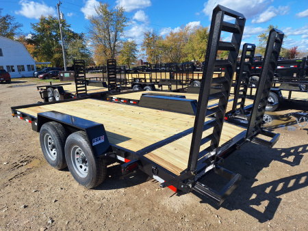 New 2026 AMO 82x16 14K Equipment Trailer