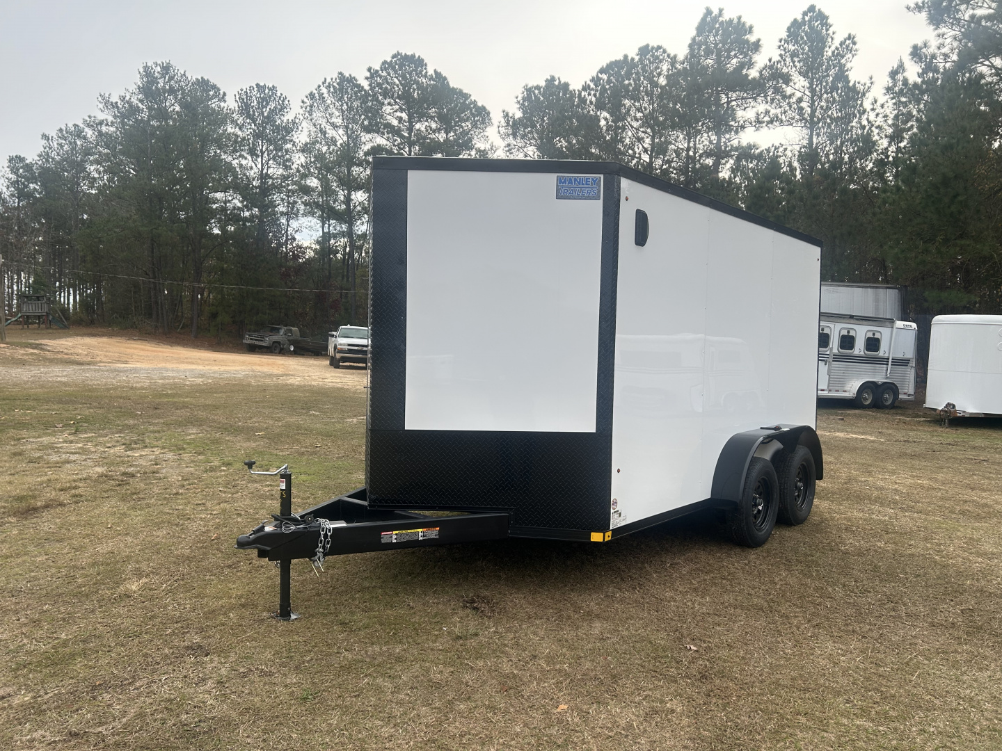 New 2025 Manley Trailers 7x12TA Cargo / Enclosed Trailer