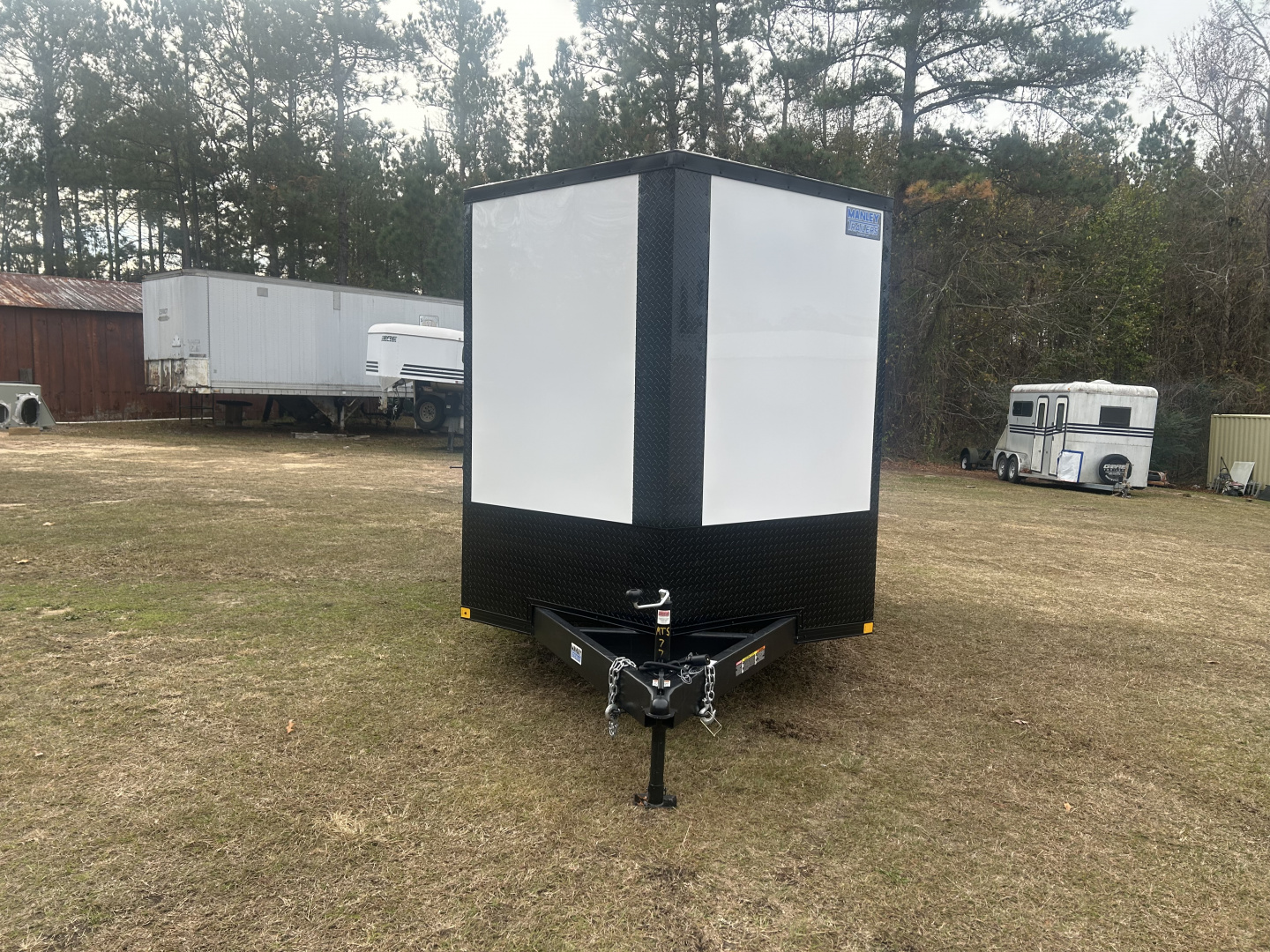New 2025 Manley Trailers 7x12TA Cargo / Enclosed Trailer