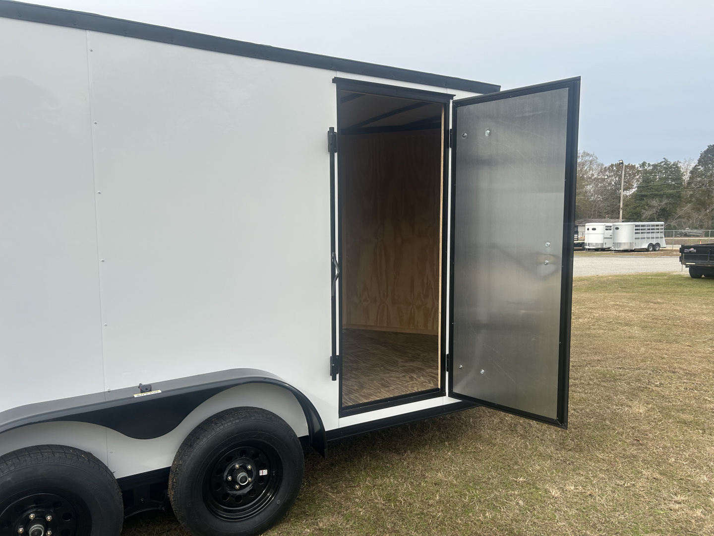 New 2025 Manley Trailers 7x12TA Cargo / Enclosed Trailer