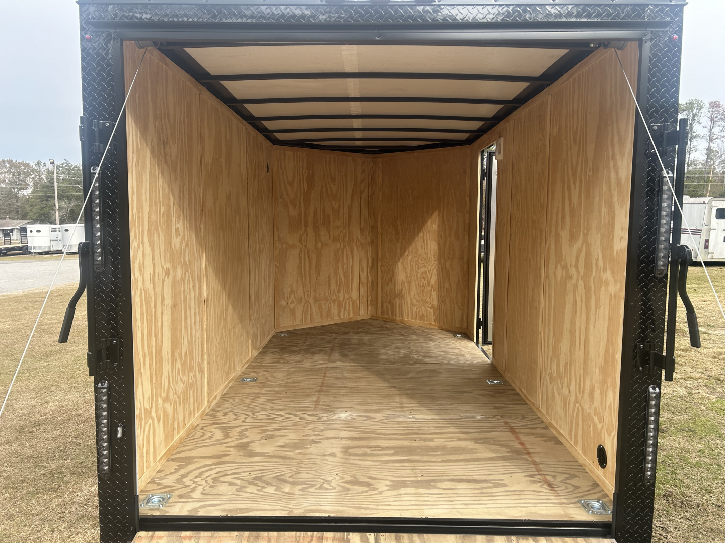 New 2025 Manley Trailers 7x12TA Cargo / Enclosed Trailer