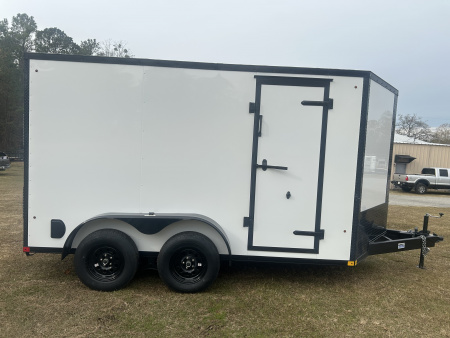 New 2025 Manley Trailers 7x12TA Cargo / Enclosed Trailer