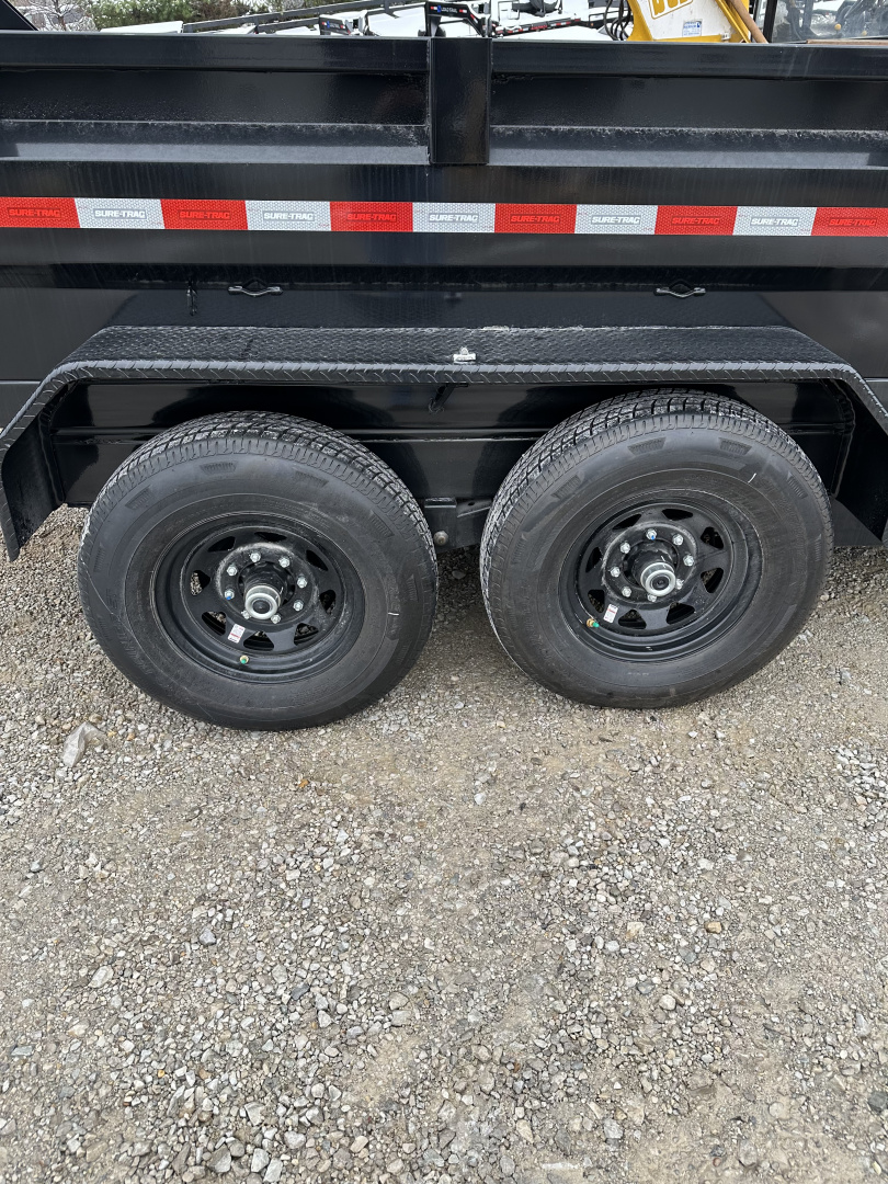 New 2026 Sure-Trac 82 IN x 14 HD Low Profile Dump 14k Dump Trailer