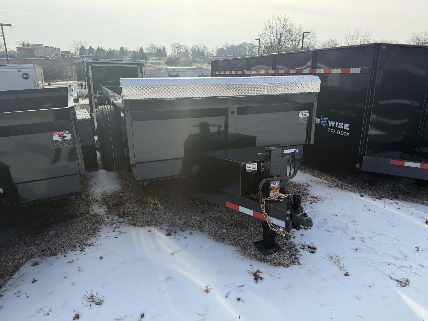 New 2026 BWISE DT716LP-LE-16 Dump Trailer