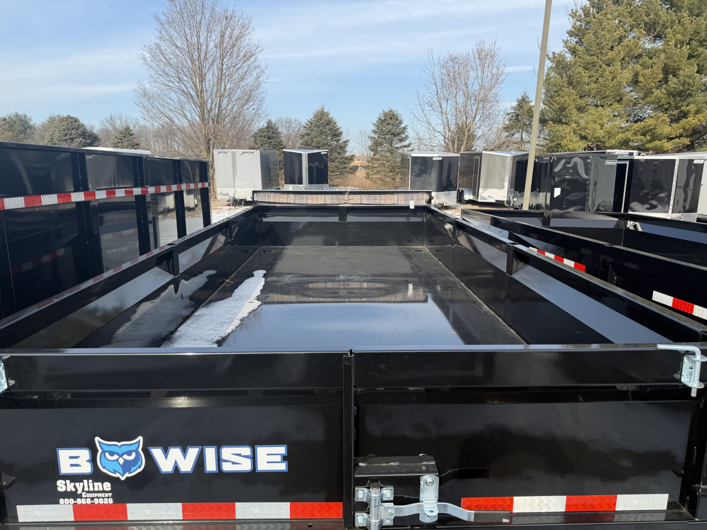 New 2026 BWISE DT716LP-LE-16 Dump Trailer