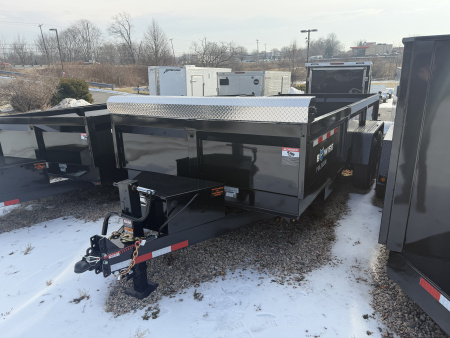 New 2026 BWISE DT716LP-LE-16 Dump Trailer