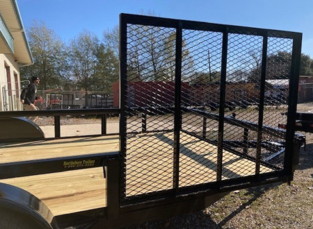 New 2026 Caliber Trailer Mfg 6.10x18 TA- ATV Trailer