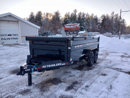 New 2026 PJ Trailers 83  x 16' DM Dump Trailer