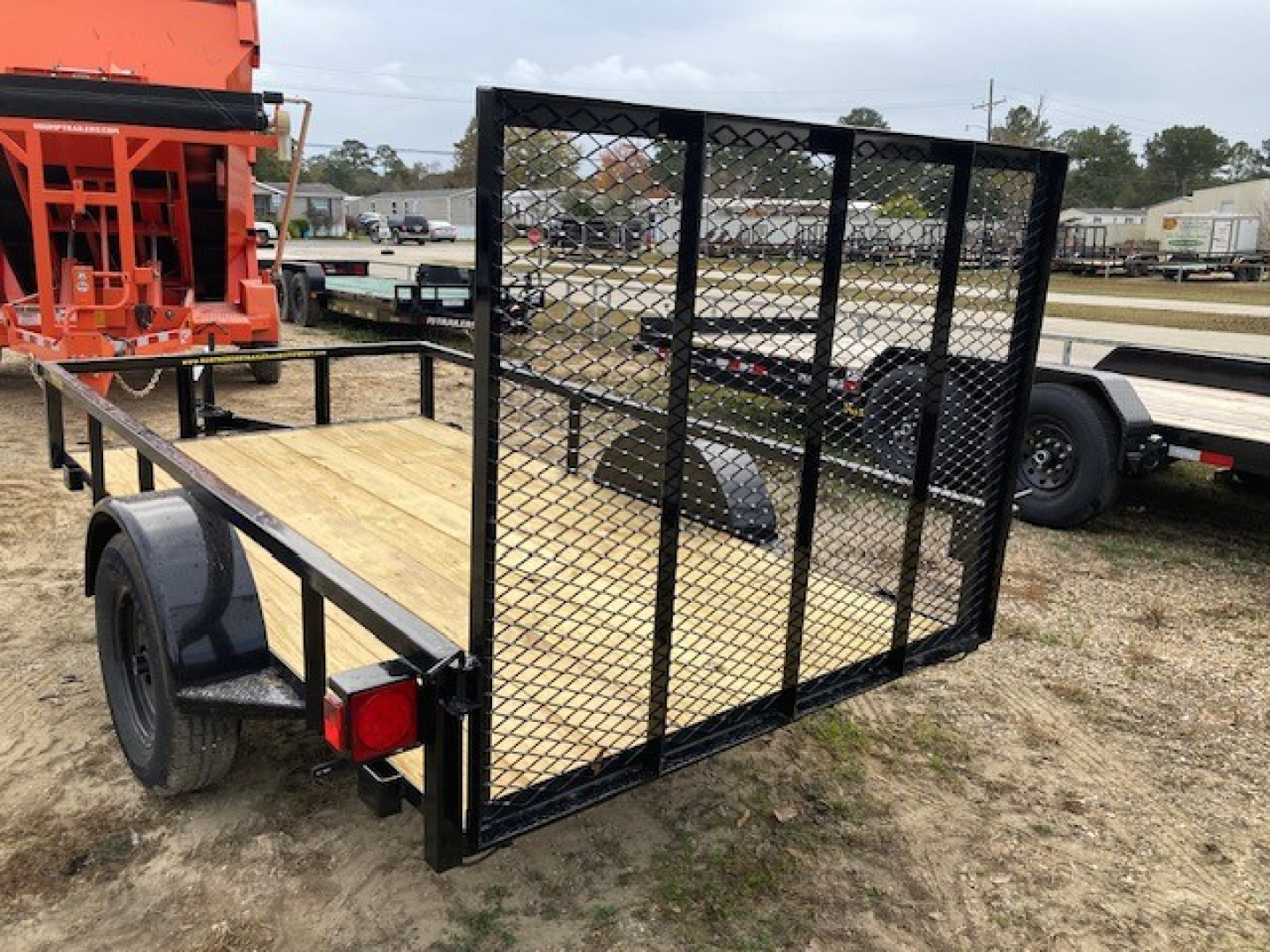 New 2026 Caliber Trailer Mfg 5x10 SA Utility Trailer