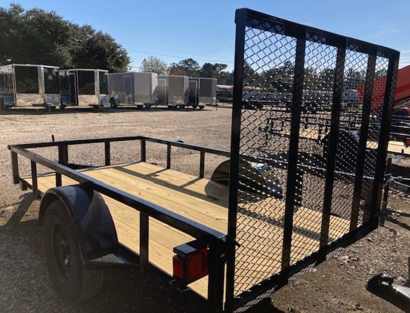 New 2026 Caliber Trailer Mfg 5x10 SA Utility Trailer