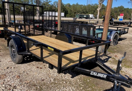 New 2026 Caliber Trailer Mfg 5x10 SA Utility Trailer