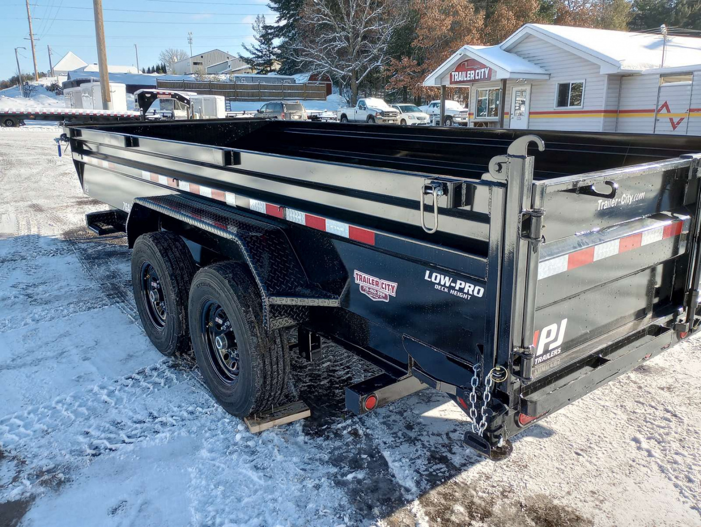 New 2026 PJ TRAILERS 83" x 16' DL Dump Trailer