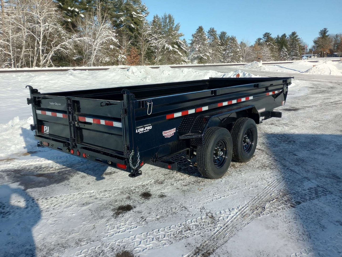 New 2026 PJ TRAILERS 83" x 16' DL Dump Trailer