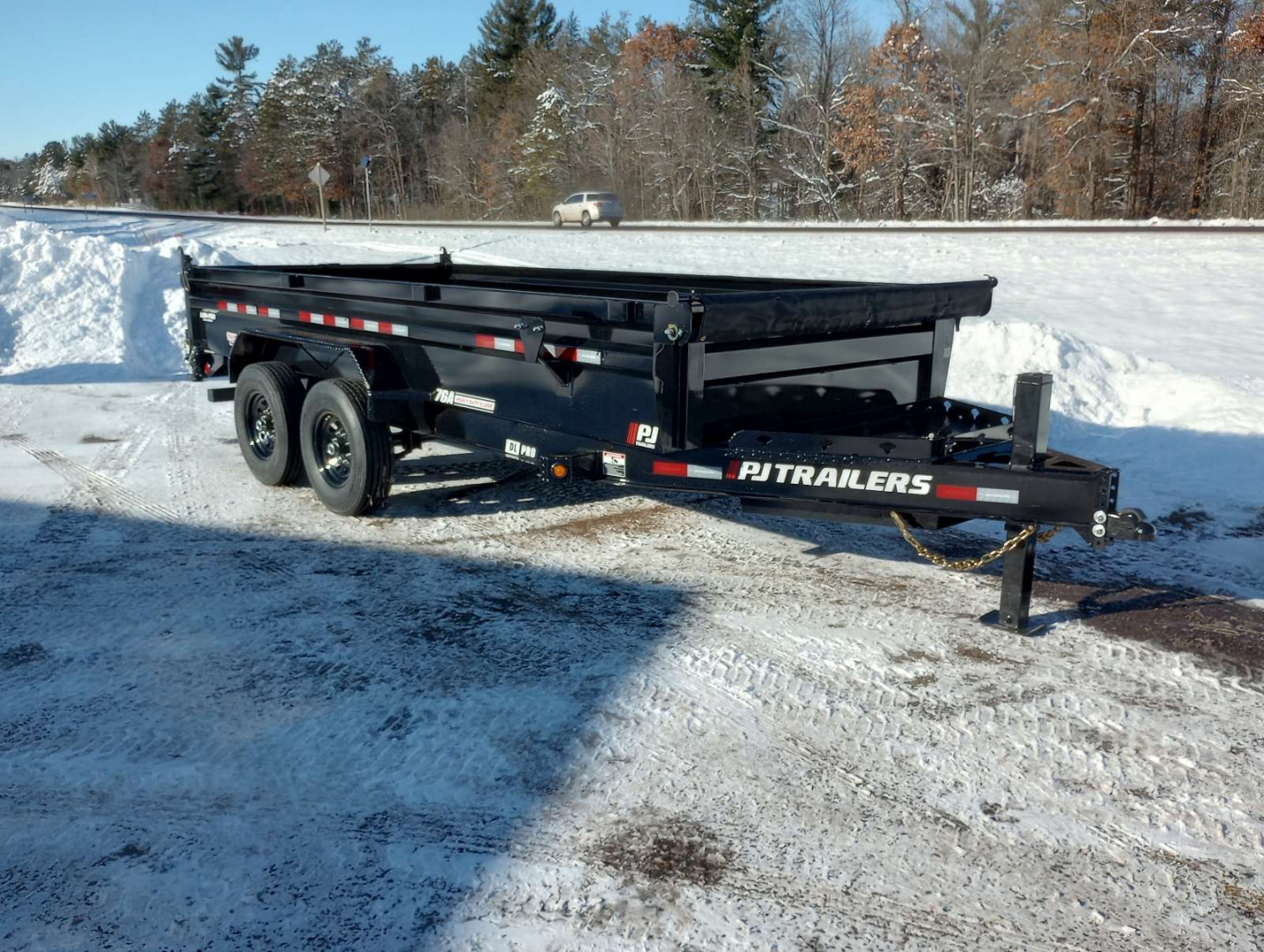 New 2026 PJ TRAILERS 83" x 16' DL Dump Trailer