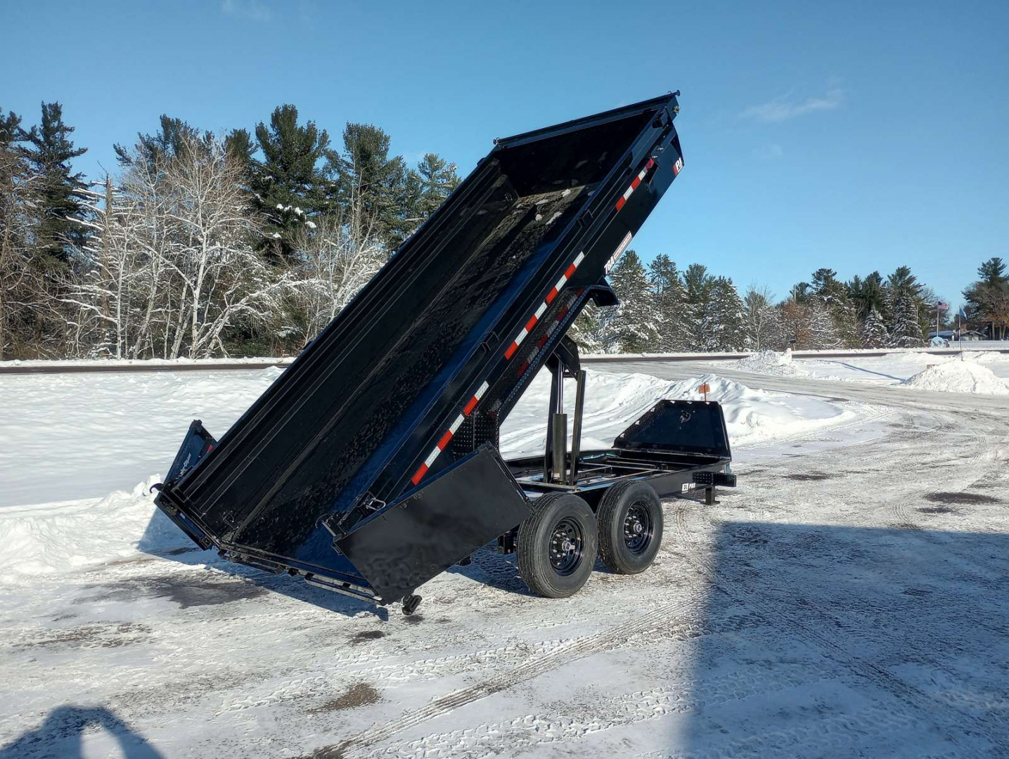 New 2026 PJ TRAILERS 83" x 16' DL Dump Trailer