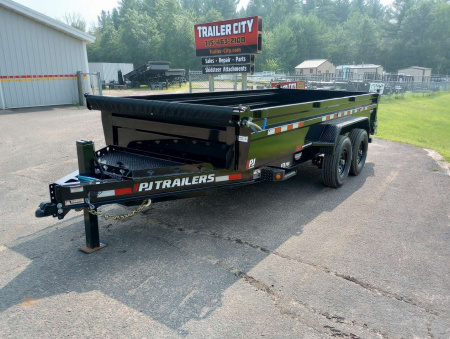 New 2026 PJ TRAILERS 83  x 16' DL Dump Trailer