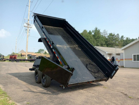 New 2026 PJ TRAILERS 83" x 16' DL Dump Trailer