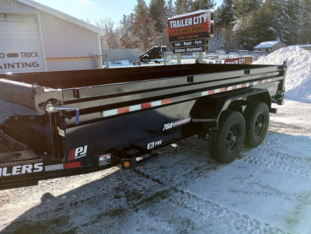 New 2026 PJ TRAILERS 83" x 16' DL Dump Trailer