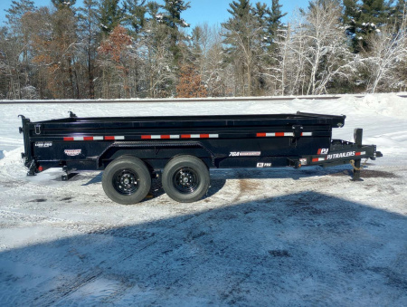 New 2026 PJ TRAILERS 83" x 16' DL Dump Trailer