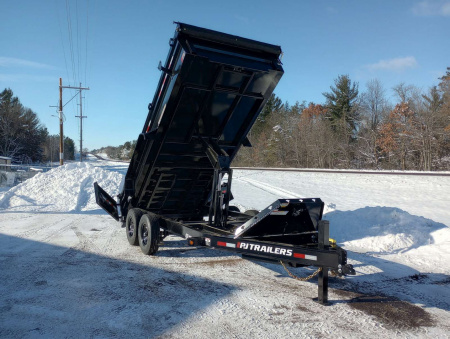 New 2026 PJ TRAILERS 83" x 16' DL Dump Trailer