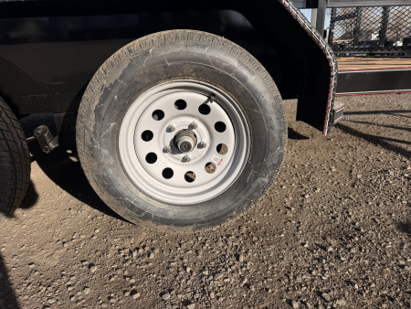 New 2026 Diamond T 7-16 Tandem Axle Ramp Gate Utility W/ ATV Ramps 7K GVWR