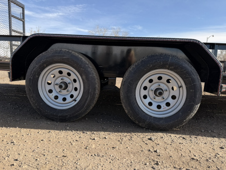 New 2026 Diamond T 7-18 Tandem Axle Ramp Gate Utility W/ ATV Ramps 7K GVWR