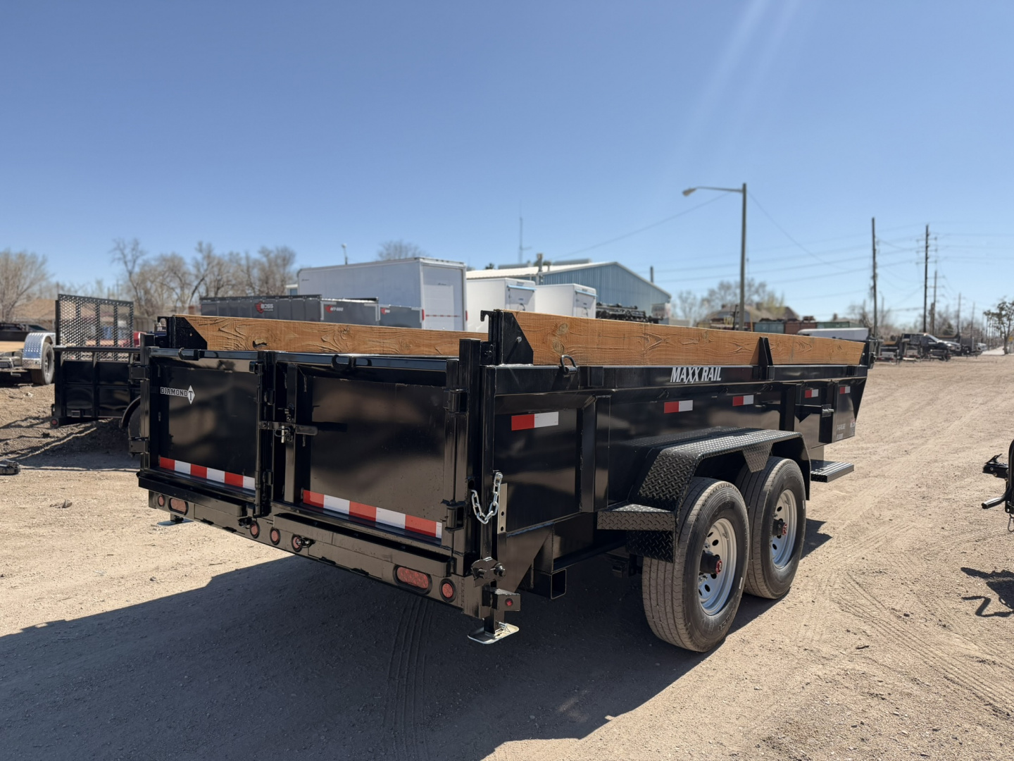 New 2026 Diamond T 7-16 Dump W/ 7 Gauge Floor/Wall 8K Axles