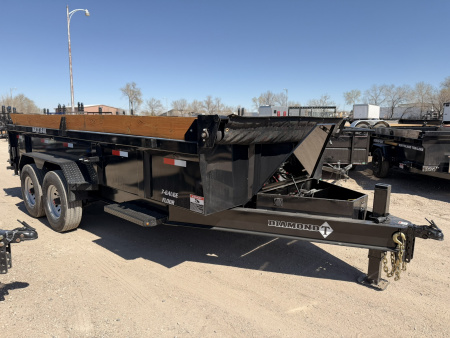 New 2026 Diamond T 7-16 Dump W/ 7 Gauge Floor/Wall 8K Axles