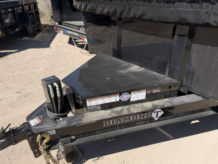 New 2026 Diamond T 7-16 Dump W/ 7 Gauge Floor/Wall 8K Axles