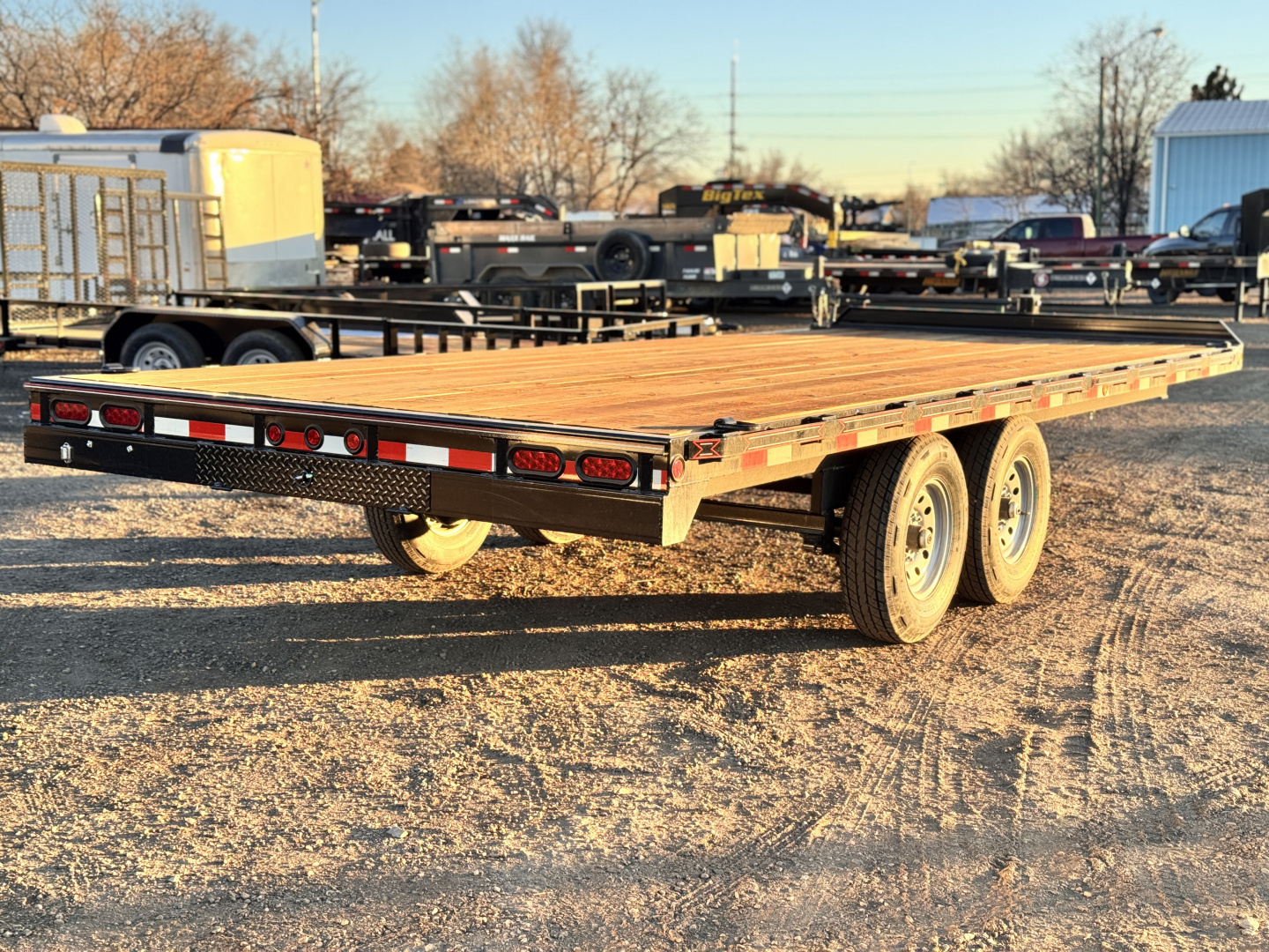 New 2026 Diamond T 8.5-20 Deckover Equipment Hauler 15K GVWR