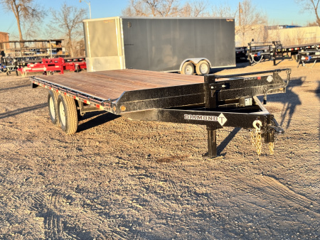 New 2026 Diamond T 8.5-20 Deckover Equipment Hauler 15K GVWR
