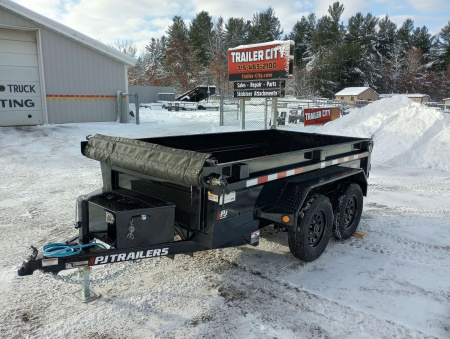 New 2026 PJ TRAILERS 60  x 10' D5 Dump Trailer