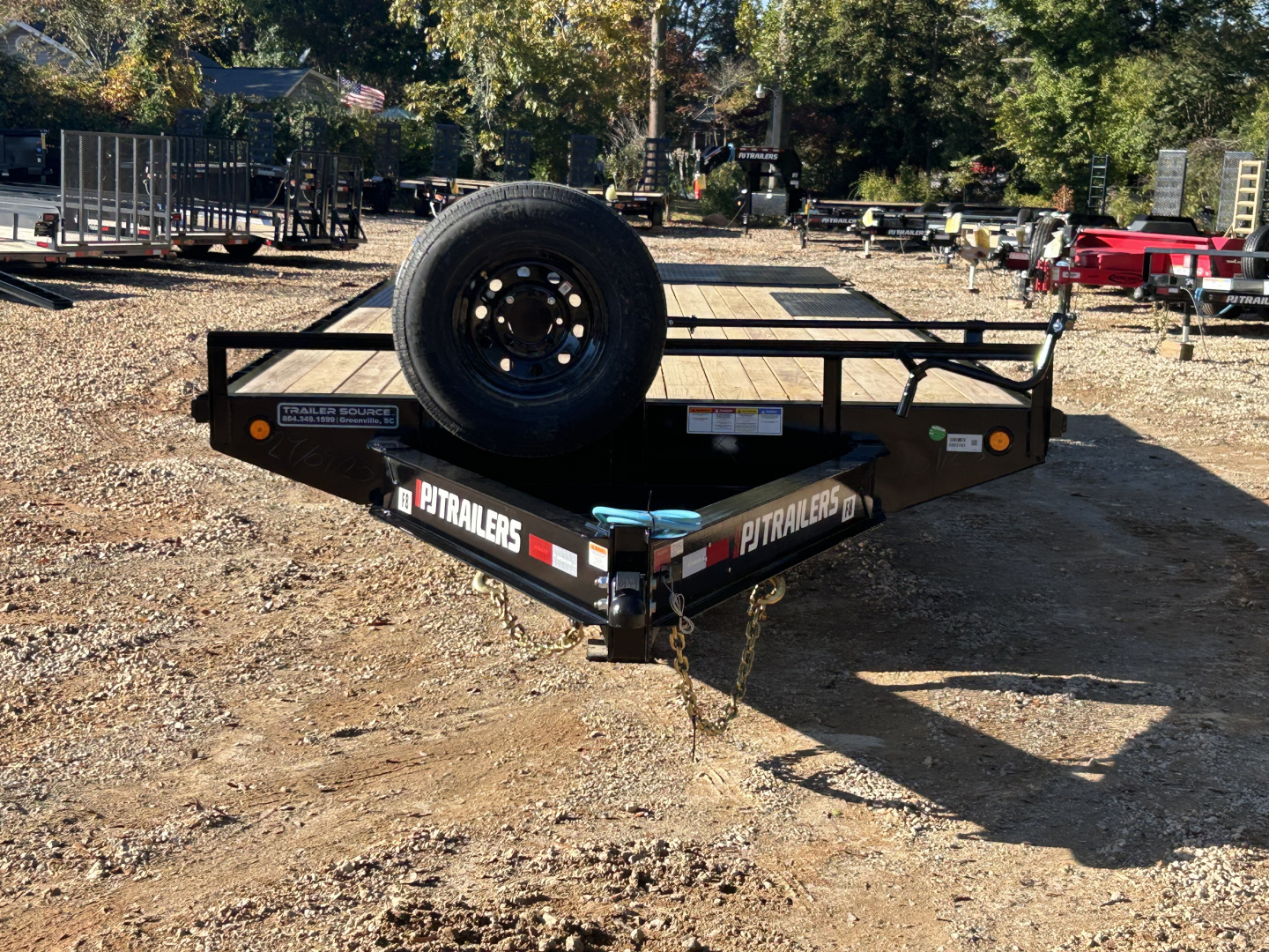 New 2026 PJ Trailers 7x22 TA 14k F8 Deckover Equipment Trailer