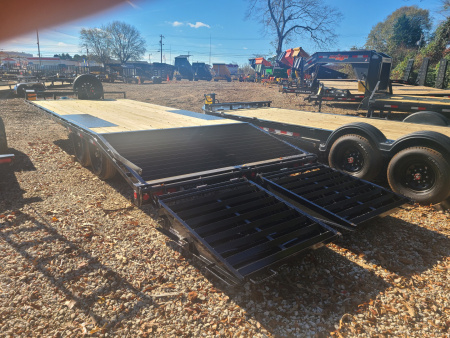 New 2026 PJ Trailers 7x22 TA 14k F8 Deckover Equipment Trailer