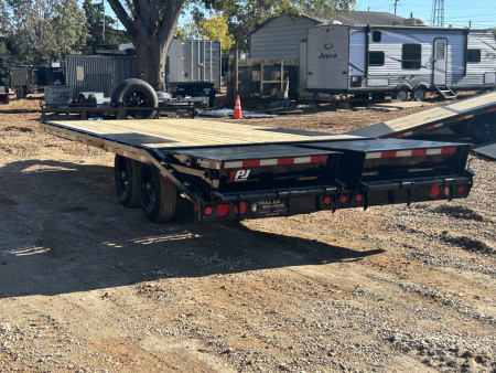 New 2026 PJ Trailers 7x22 TA 14k F8 Deckover Equipment Trailer