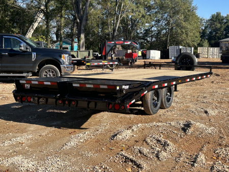 New 2026 PJ Trailers 7x22 TA 14k F8 Deckover Equipment Trailer