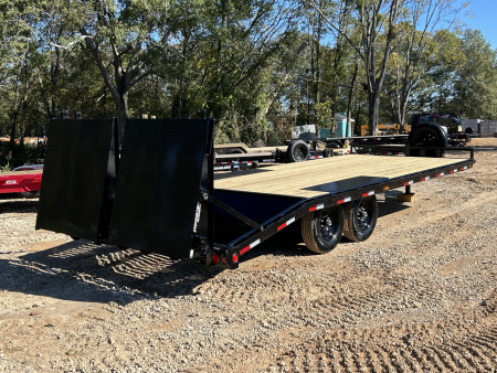 New 2026 PJ Trailers 7x22 TA 14k F8 Deckover Equipment Trailer