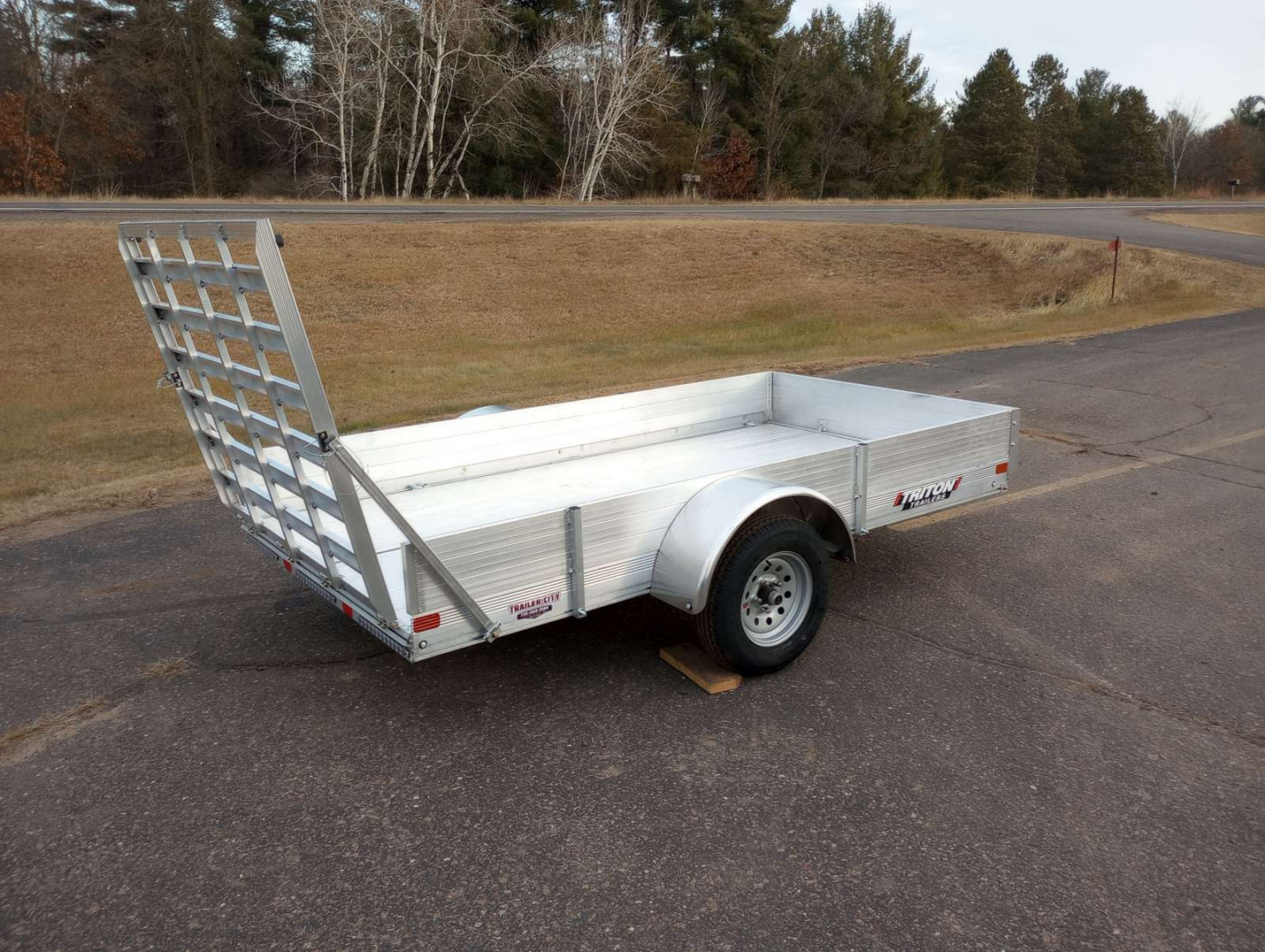 New 2026 Triton Trailers FIT1064P 10'x64" Utility Trailer