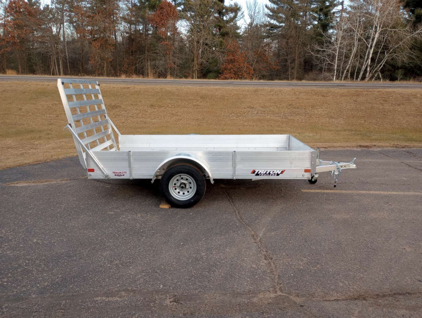 New 2026 Triton Trailers FIT1064P 10'x64" Utility Trailer