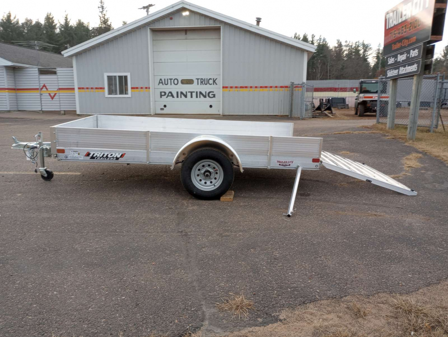 New 2026 Triton Trailers FIT1064P 10'x64" Utility Trailer