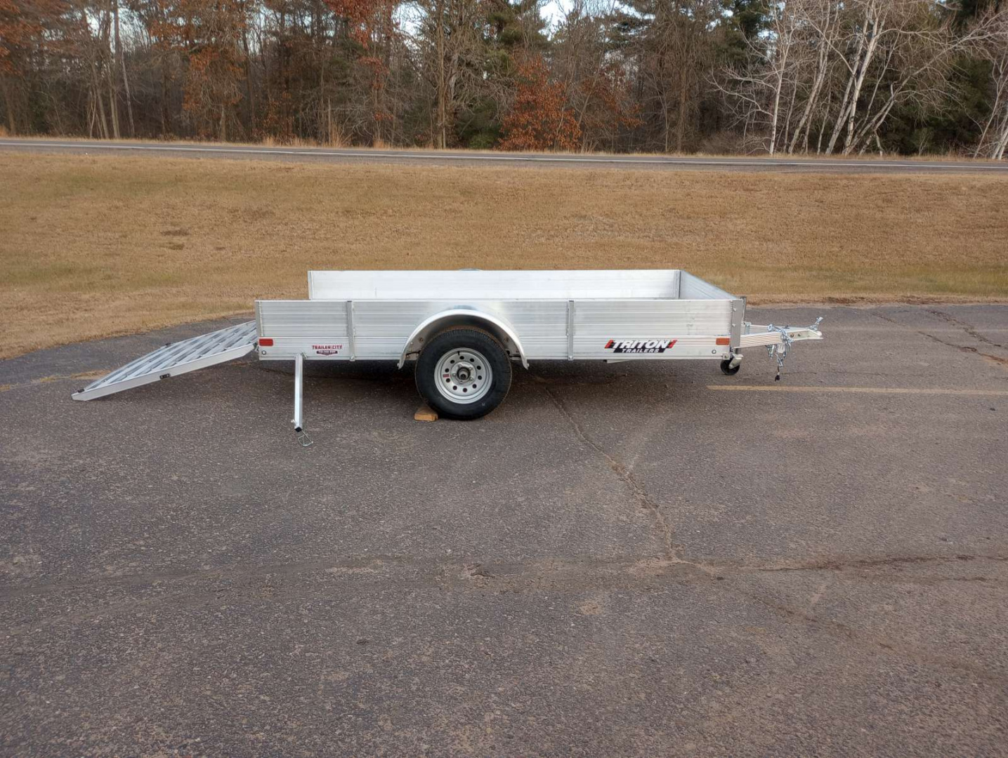 New 2026 Triton Trailers FIT1064P 10'x64" Utility Trailer