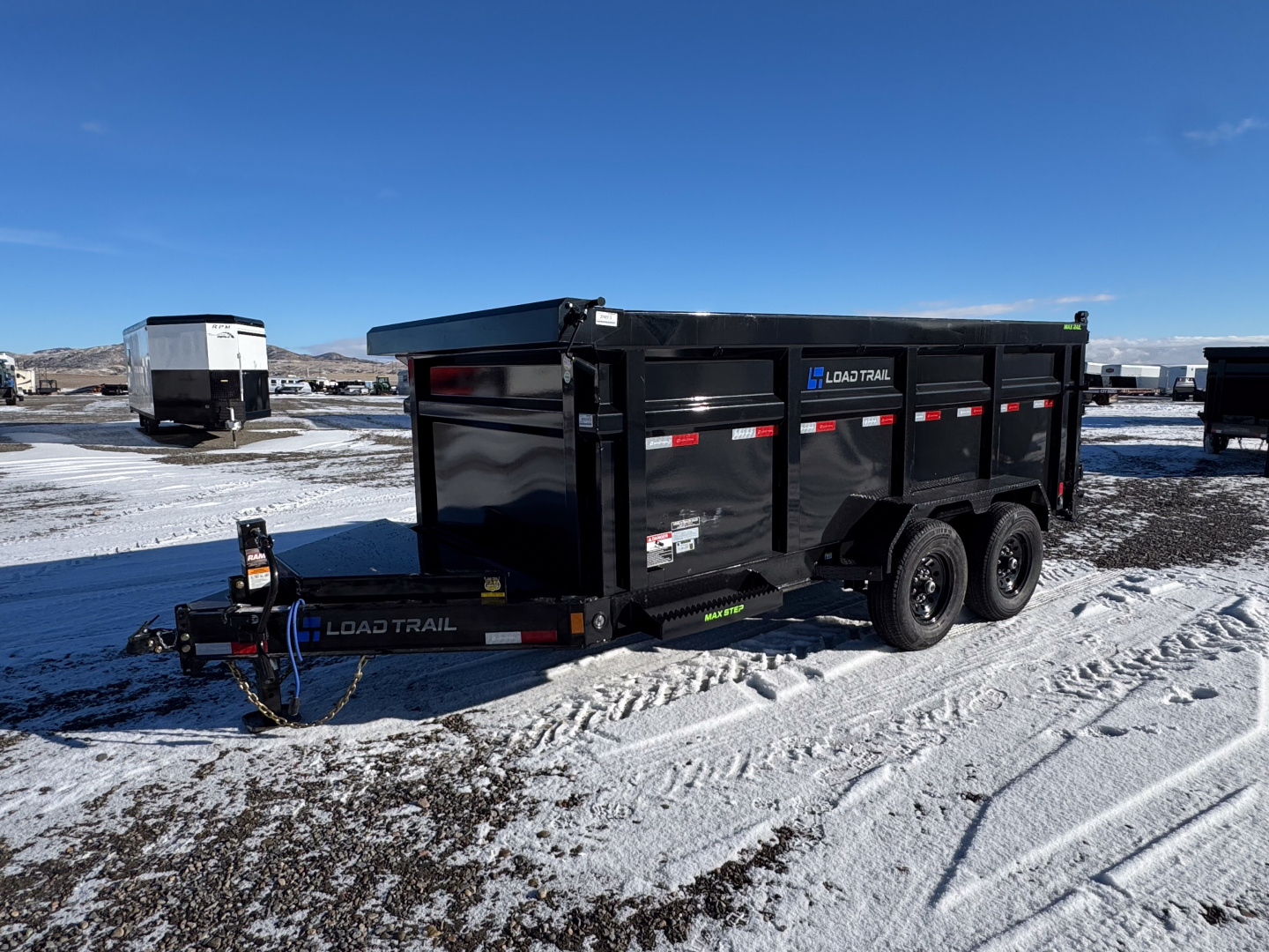 New 2026 Load Trail 7x14 Dump Trailer - 4' SIDEWALLS