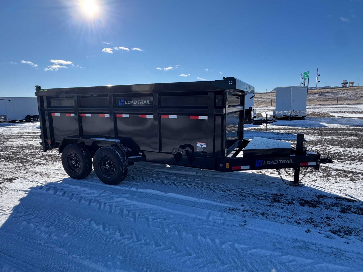 New 2026 Load Trail 7x14 Dump Trailer - 4' SIDEWALLS